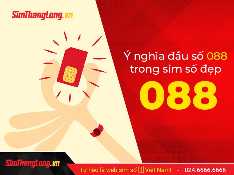 Đầu số 088 của mạng nào? Ý nghĩa đặc biệt của đầu 088