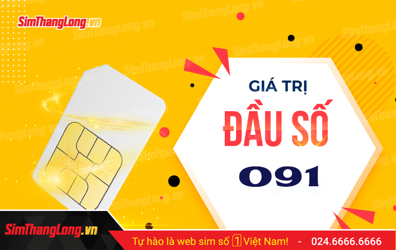 091 là mạng gì? Sim đầu số 091 có đắt không?