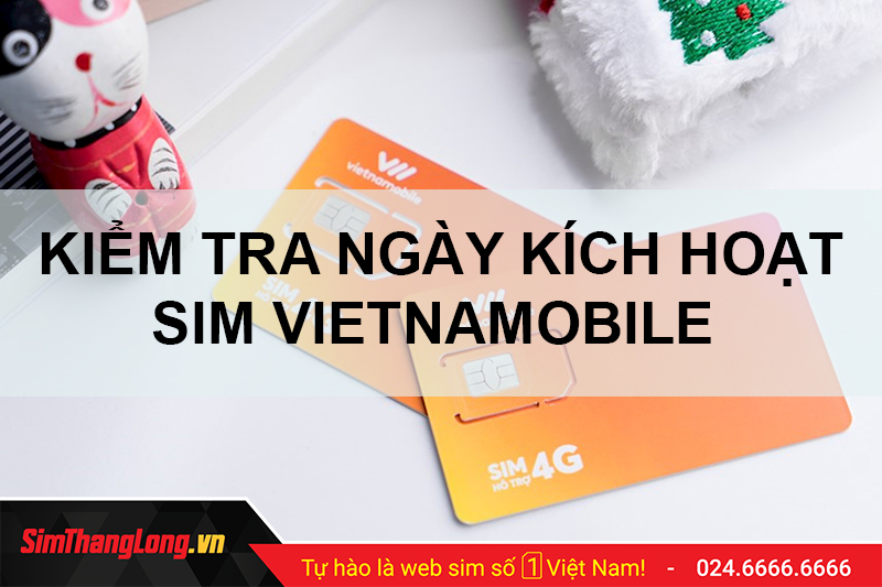 Hướng dẫn cách kiểm tra ngày kích hoạt sim Vietnamobile cực đơn giản