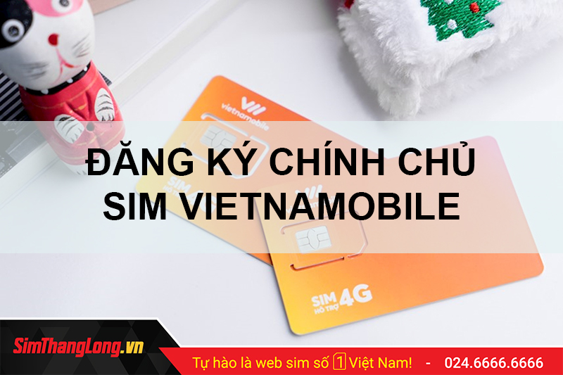 Hướng dẫn Đăng ký chính chủ sim Vietnamobile từ A – Z